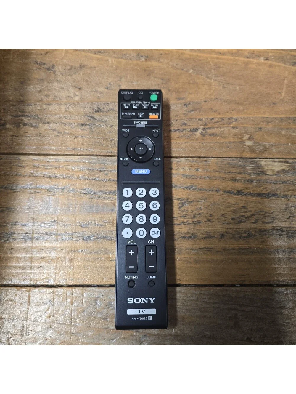 Genuine Sony RM-YD028 OEM Bravia TV Remote Control Tested Working